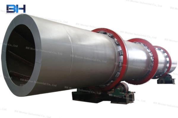 Powerful Industrial Sand Dryer Machine , Single Cylinder Roller Drum Dryer