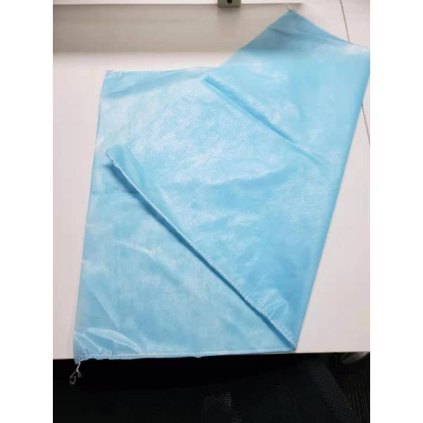 Disposable White Hotel Pillow Cases PP SMS Polyester Cushion Cover