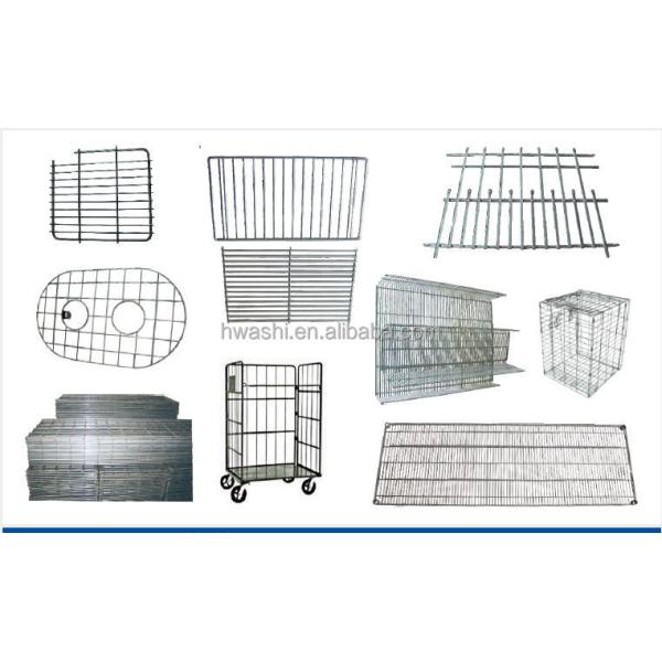 HWASHI Automatic Wire Mesh Panel Cage Welding Making Machine