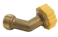 Codo de cobre amarillo sin plomo rv de 45 grados usando 3/4 pulgada