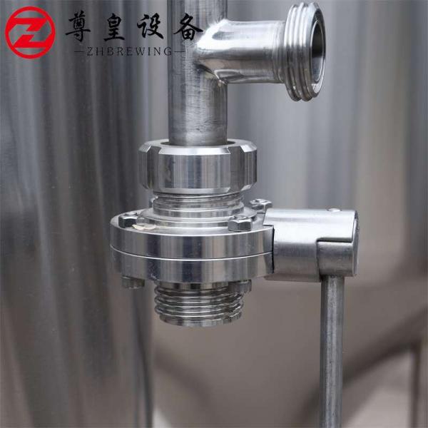 SS304 50L - 30000L Beer Fermenting Equipment , Conical Fermentation Tank