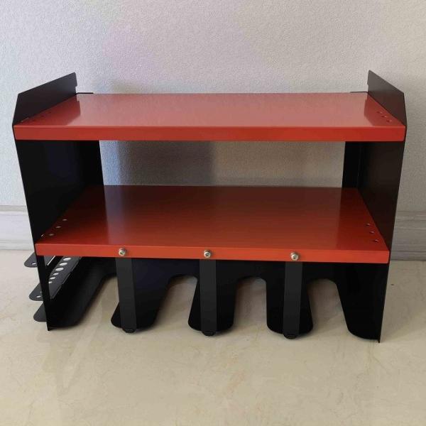 Mural montado parafusador de bit holder para oficina de revestimento em pó rack de garagem de armazenamento