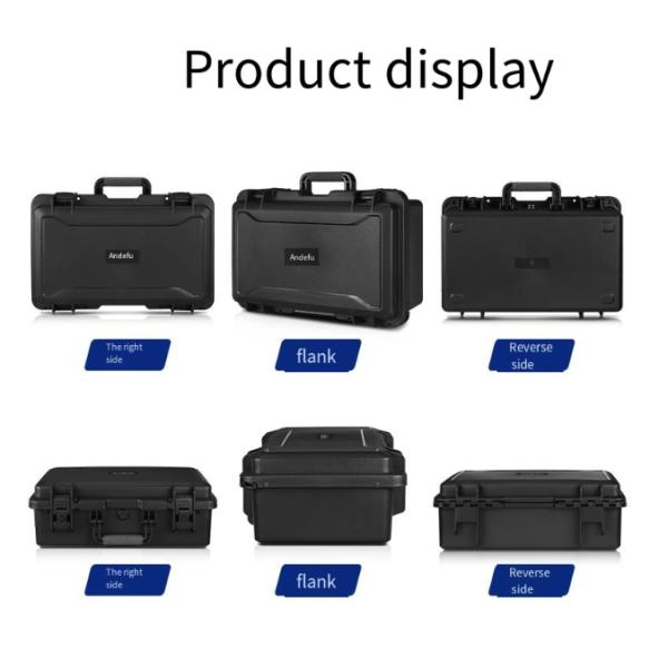 Caja de herramientas impermeable con espuma pre-cortada