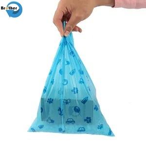 Hot Selling Disposable Waste Plastic Bags Biodegradable Eco Friendly Pet Dog Poop Bags Portable Pet Waste Bags