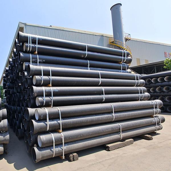 ISO2531 DN600 Cement Lined Ductile Iron Pipe Class K9 For Industrial Water System