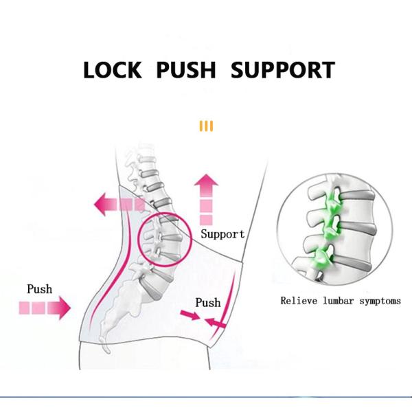 OEM PU талия Brace Поясничная поддержка Нижняя часть спины Поддержка пояса со съемной поясничной подушкой