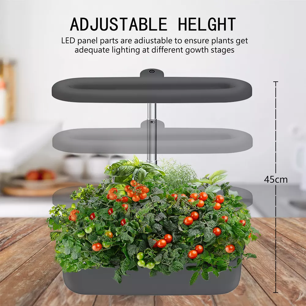 Завод приведенный DC24V 0.5A растет светлые Hydroponic 12 ватта умной почвы