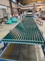 Les anti tuiles de toit de PVC de rouille Upvc ont ridé la feuille en plastique de toit