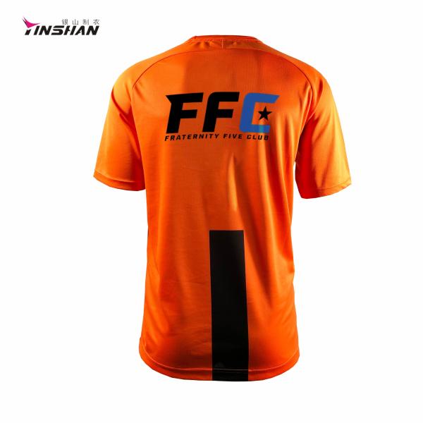 100% de poliéster sublimação camiseta logotipo personalizado para bicicletas respiráveis