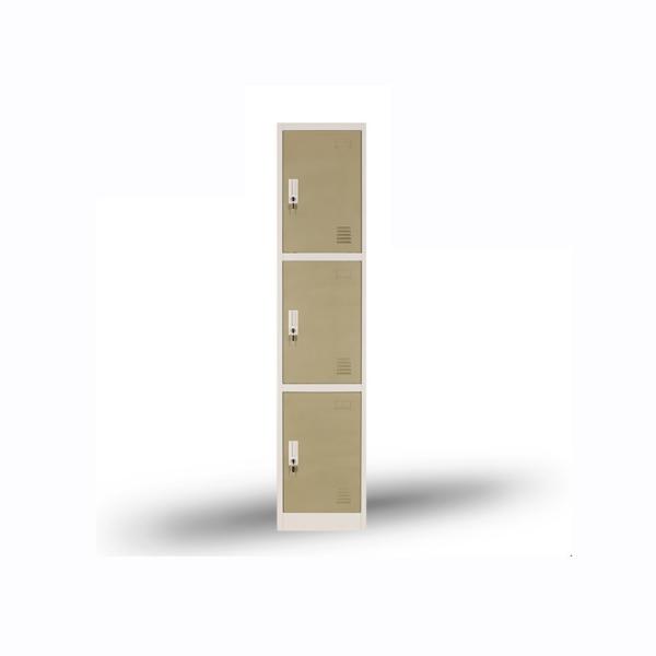 Corrosion Resistance 3 Doors  Gym Staff Metal Lockers