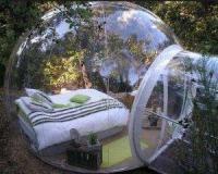 Tenda de acampamento de bolhas inflável, tratamento antifúngico Tenda de bolhas ao ar livre