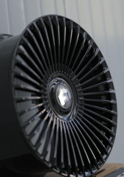 Gross Black Forgiato Trimestre Forged Wheels For Rolls Royce Range Rover Mercedes Benz S Class