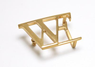 Simple Design Gold Color Stainless Steel Personalized Belt Buckles Metal Waistband Attachment