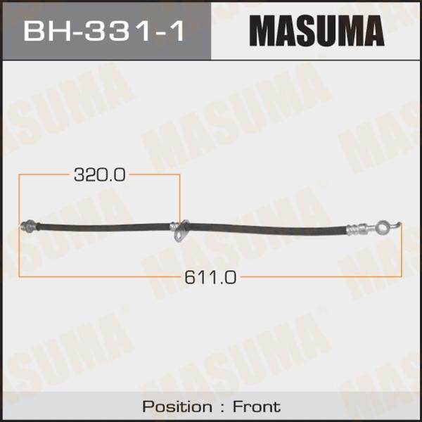 BH-331-1 MASUMA tuyau de freinage hydraulique automobile 90947-02C47 90947-02C77 pour la Toyota Corolla