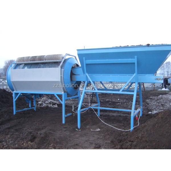 Red Sandstone Rotary Drum Sieve Drum Screen for Sandstone Discharge Size as Requested