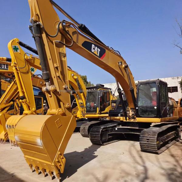 Used Caterpillar 320D Excavators Original CAT 320D 20 Ton Excavator with Consumption