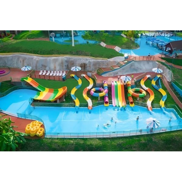 Amusement Splash Water Playground 2-10 Age Kids Interactive Water Play Splash Pads