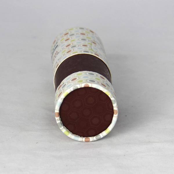 Eco-friendly Cylinderl Kraft Paper Can Packaging for Cosmetics and Skin Care Products