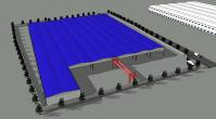 Construção de aço de aço da casa pré-fabricada da construção do grande período de H para a fábrica