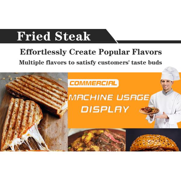 Коммерческий полный канавный электрический гриль с неклеящимся чугунным панни-бургерным прессом