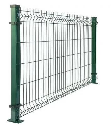 Hot Sale Powder Coated Cloture En Treillis Metallique 3D Curved Welded Wire Mesh Fence