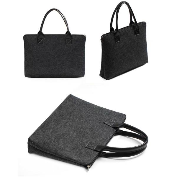 14'' Or 15.4'' Multifunction Felt Handbag For Women 43 Acceot OEM & ODM