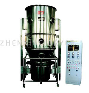 Low Moisture Electricity / Steam Granulating And Boiling Dryer Foodstuff Dryer FL-200 With 30KW, 282 kg/h, 0.1 - 0.4 MPa