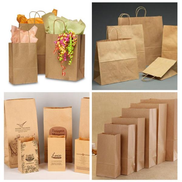 70gsm 80gsm Brown Craft Paper For Shopping Bags Good Toughness