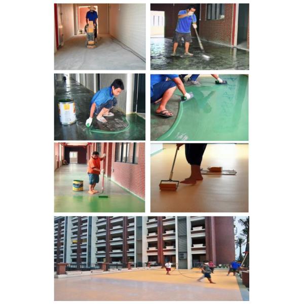 Non Toxic Car Parking Flooring Tiles Scratch Resistant