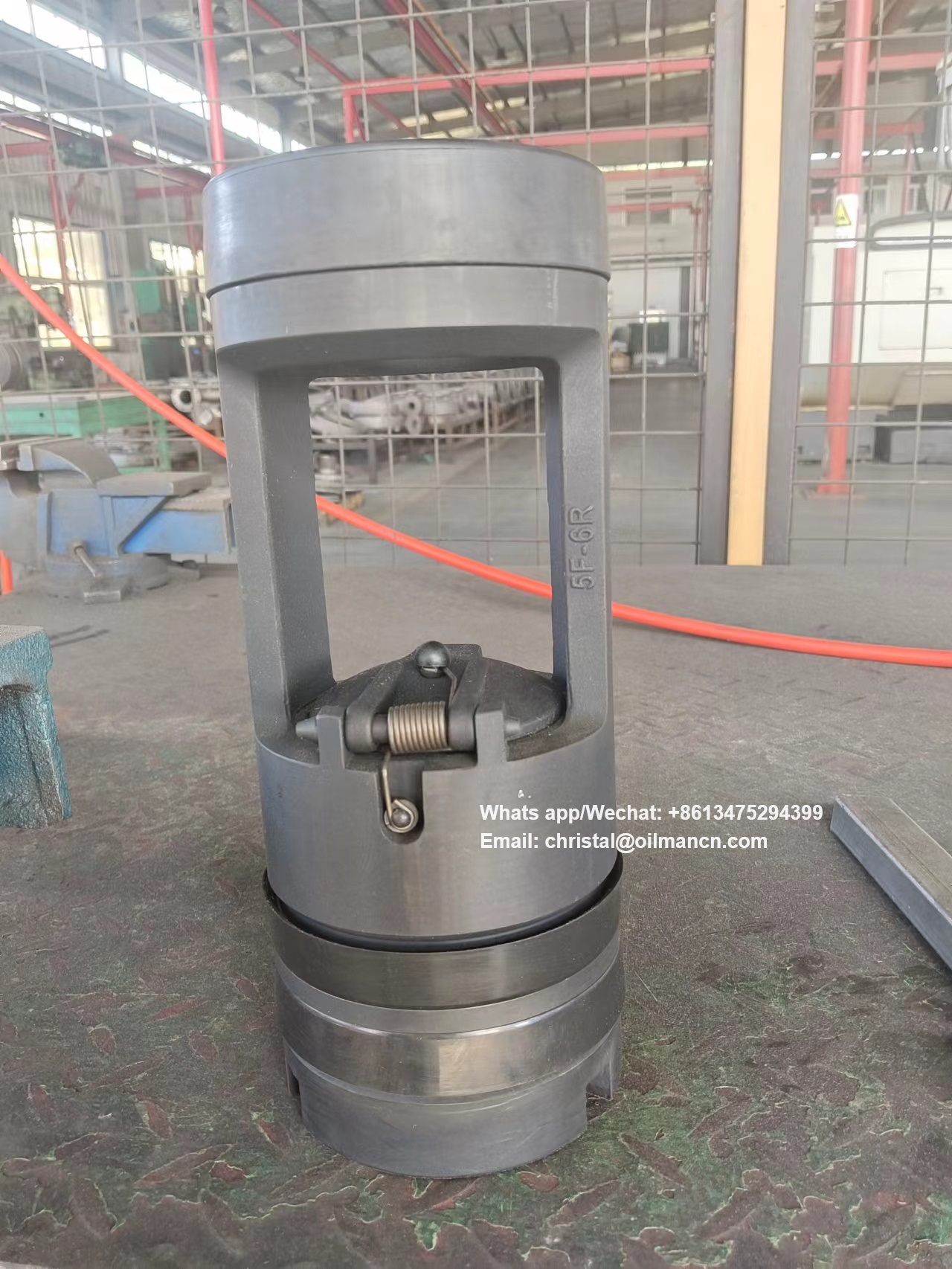 Модель G Flapper Type Drill Pipe Float Valve Check Valve 4R 5R 5F-6R Пропускная труба с плавающим клапаном
