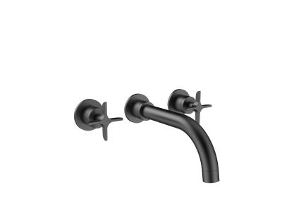 Mixer de chuveiro de estilo contemporâneo montado na parede com acabamento de latão T9092B-EB