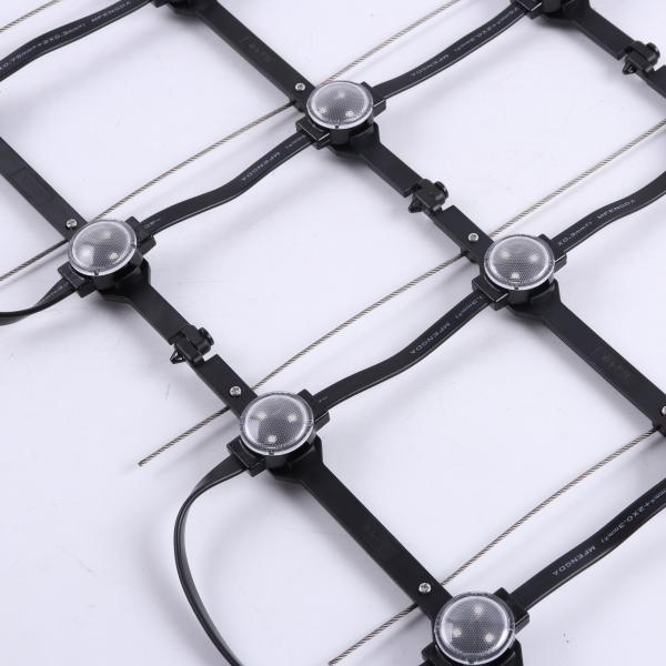 IP67 Waterproof High Luminance 1800-2300CD SMD3535 RGB LED Mesh Screen for Outdoor Advertising Video Wall