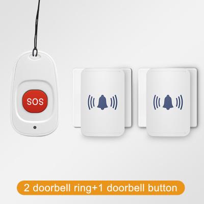 30s ABS Call Ring Doorbell Smart Alarm Sensor Set