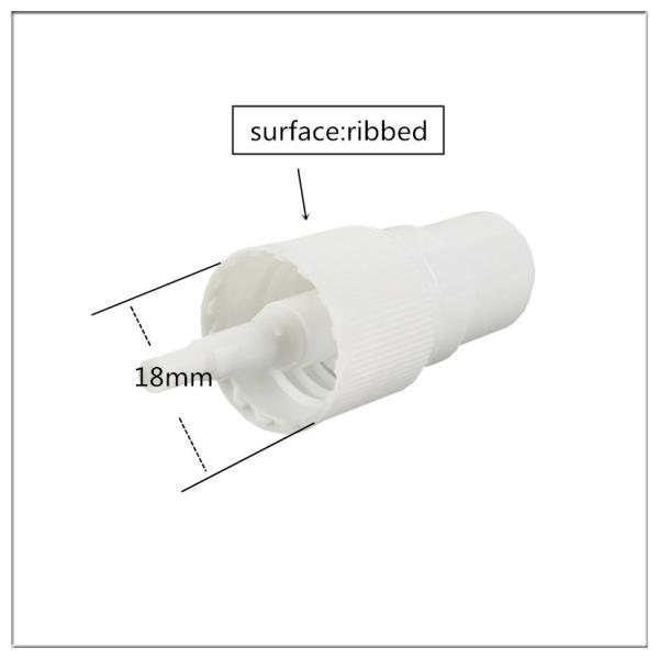 Full Cover 20 410 Fine Mist Sprayer , Bottle Plastic Pump Sprayer Transparent Blue Color