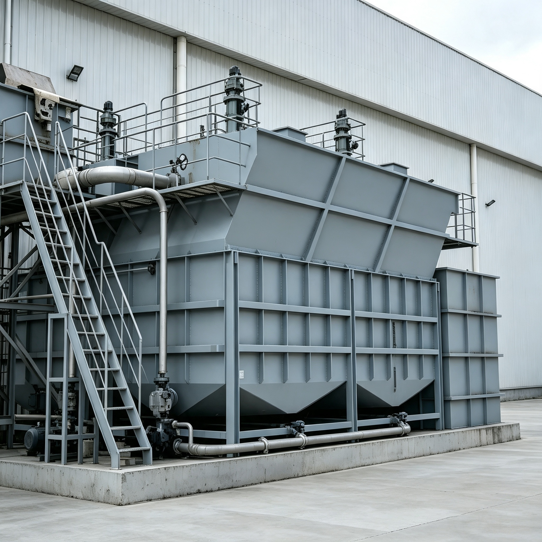 Containerized Mobile Lamella Settler System Plug-and-Play Wastewater Clarifier