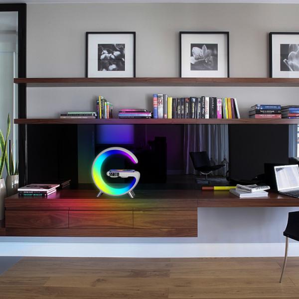 Bluetooth G Speaker Lamp Portable Design and Timer Setting Included