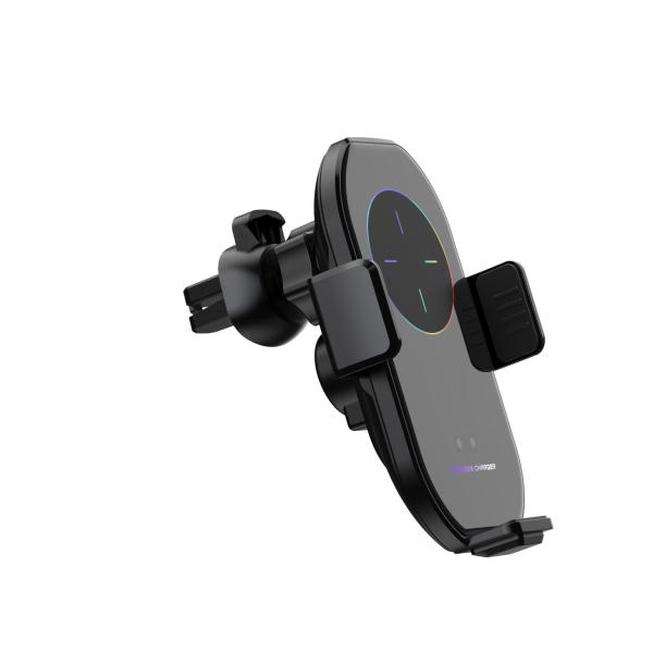 логотип OEM пластиковый покрывать ABS заряжателя держателя телефона автомобиля 10W беспроводной