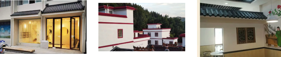 PP Plastic Roof Tiles & Roofing Accessories with Brackets Lightweight Easy Install Roof Shingles with End Caps Corner Joints