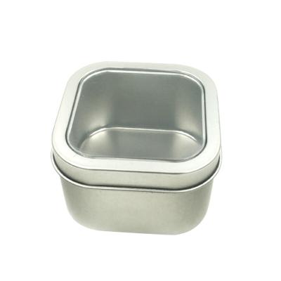 Square Iron Cans Tinplate Empty Metal Container Tin Cans For Food Storage