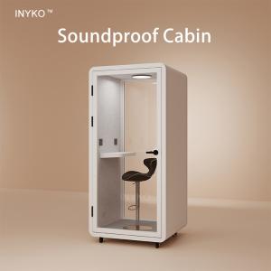 Customized Office Sound Proof Booth , Prefab Home Office Pod 380kg