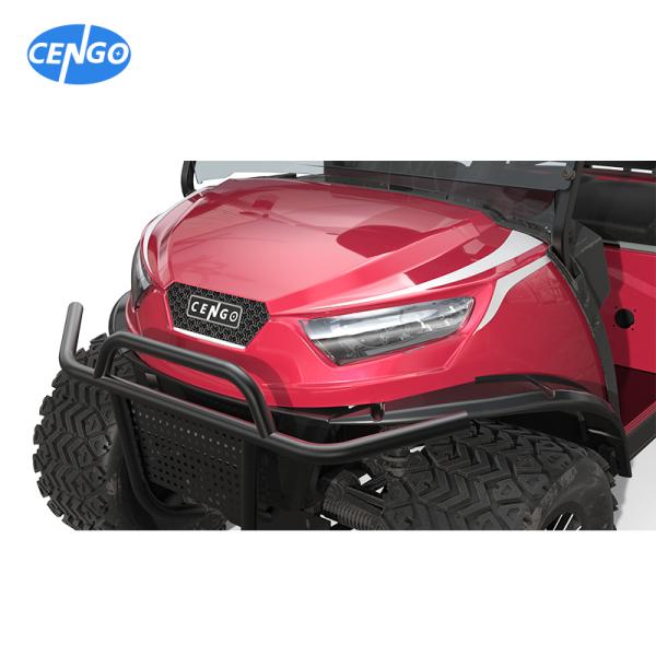 Carro de golf legal de la calle NL-JA4 2.G Buggy eléctrico para el club turístico 10% Capacidad de escalada 30Km/h Máxima velocidad