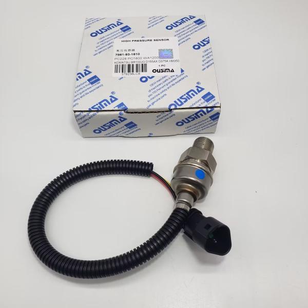 Sensor 7861-93-1610 de la presión de la pompa hydráulica para PC228 PC1800 WA1200 BR100JG D155AX D375A HM350