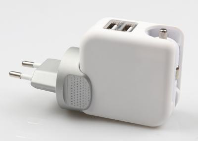 Custom Max 2.1A Universal Power Plug Adapter With Car Charger 58*58*30MM