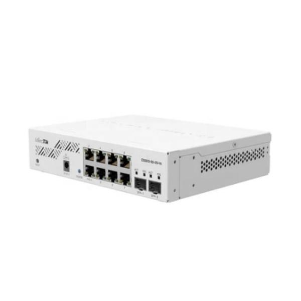 MIK-RO-TIK CSS610-8G-2S-IN SWITCH Huit ports Ethernet 1G et deux ports SFP + pour la connectivité par fibre optique 10G
