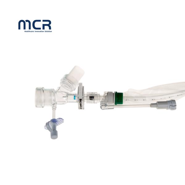 Disposable Single Lumen Closed Suction System 72H With Soft Tip