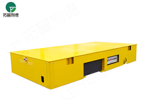 Remote Control 100t Transfer Electric Trackless Transport Trolley