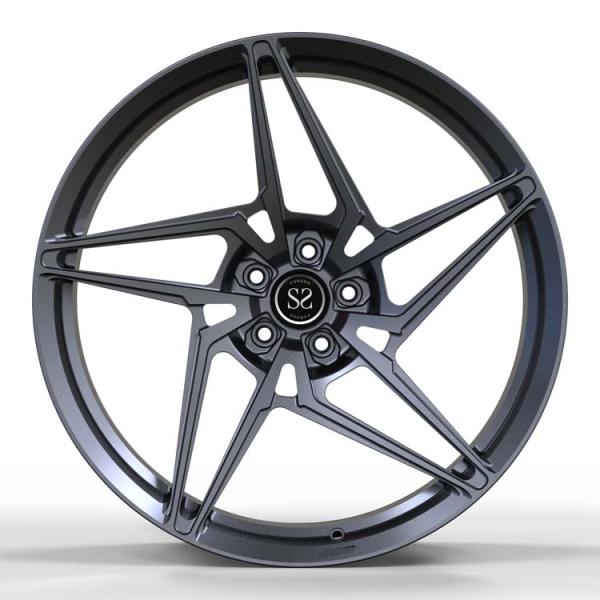 Monoblock 1 ПК соединяет серебряные выкованные колеса для Феррари F8 расположило ступенями оправы автомобиля сплава размера