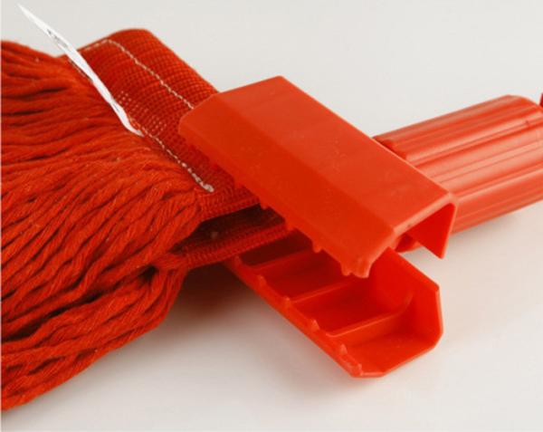 Multifunction Floor Cleaning Tools Color Coded Plastic Mop Stick