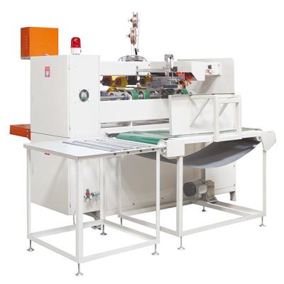 Color Carton Electric Semi Automatic Stitching Machine 2 Stitching Heads Black
