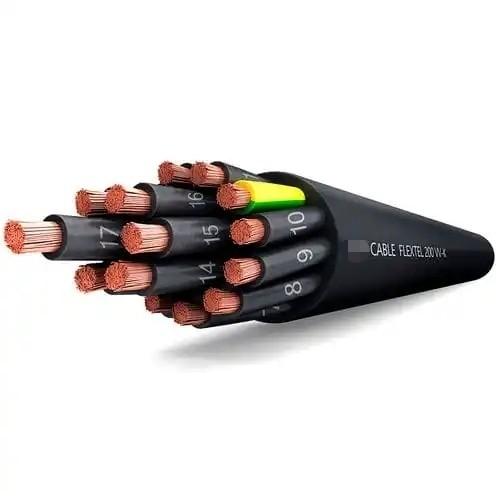 ECHU Cable 0.6/1KV Copper core PVC insulated PVC sheathed flexible power cable control cable (VVR 3x50+1x25)